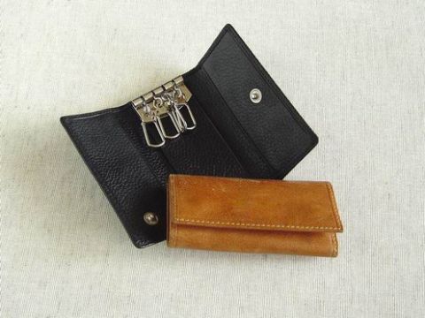 Leather Key Case,Leather Key Holder